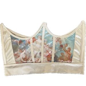 NWOT Baroque Art Underbust Corset Top Size M